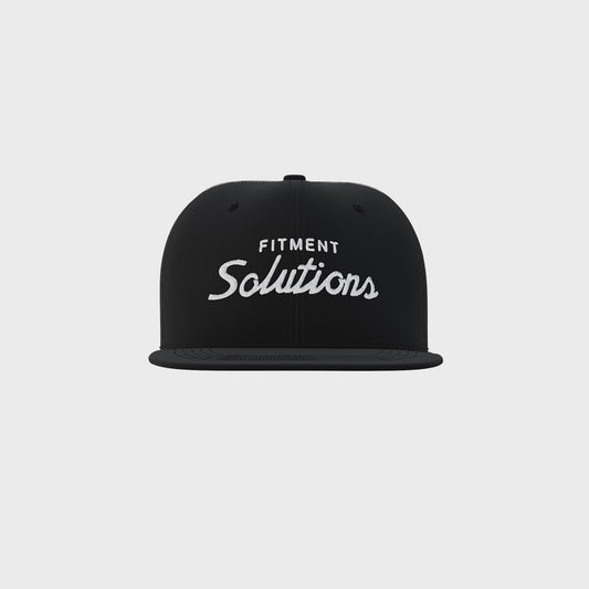 Script FSW Black Snapback Hat