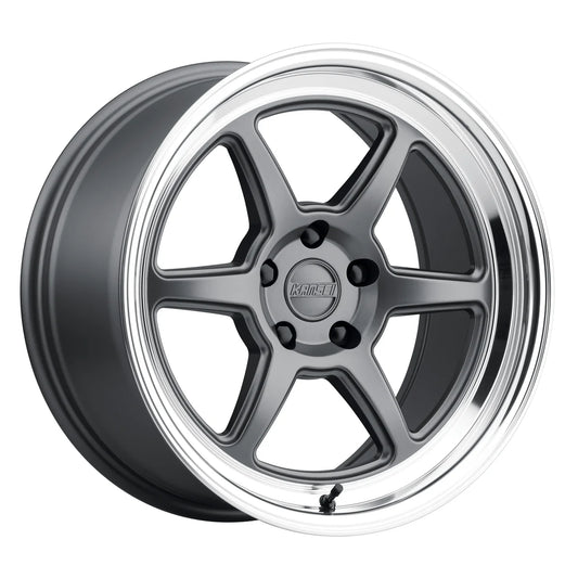 KANSEI ROKU - Matte Grey with Bright Machined Lip